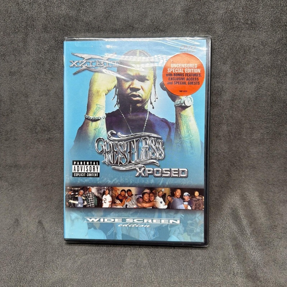 Xzibit Restless Xposed DVD Widescreen Documentary Music Video Bonus Features New